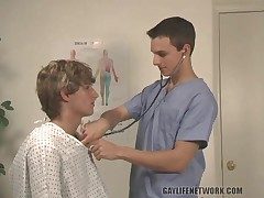 Nice doctor blows his patient intensively