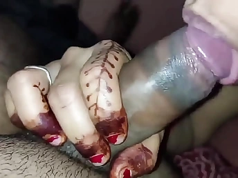 Janvibhabhi's hot cunnilingus coupled in deepthroating carry on in step-family in Hindi college party