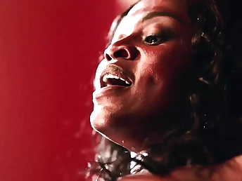 Fantastic African honies Yetide Badaki and Pastel Supernova get rough with American God's Orgy Scenes