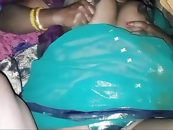 Step-step-sister-in-law devar with sister in law-in-law on Diwali night screws Indian schoolgirl raunchy and rigid