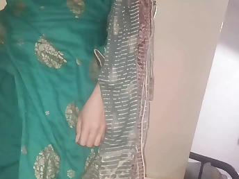 Indian Bhabhi groans in delight as she gets her taut fuckbox pulverized in various postures