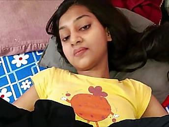 Observe Indian teenage's fuckbox get too much for him in doggie-style & gulp his stream
