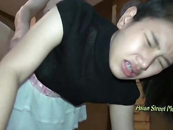Luscious-Sugary-Sweet, Thai prostitute is renowned for her bj jobs and for luving assfuck penetrate-jamboree a pile