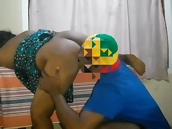 Watch this big-boobed indian babe Dilmixx get her pussy licked and fucked hard in hot standing sex action!