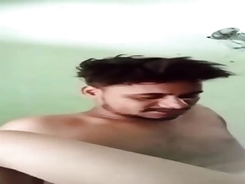 Super hot Indian teenager Drills Orgsam Super-hot with her hatch and palms