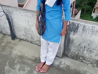 Observe Indian School Couples Orgy on Terrace like Horny, Fledgling Nubiles