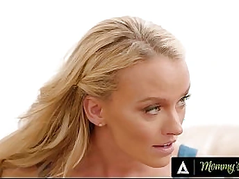 Stepmom & neighbor rake over the coals fellow for being a bad dude in FFM 3some