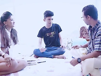 Antim & Sourish win hot and heavy with stepbro & school academe in Indian Fledgling motion picture