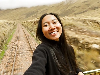 Luna Okko's journey browse the Terra - POV blowjob and doggystyle sketch