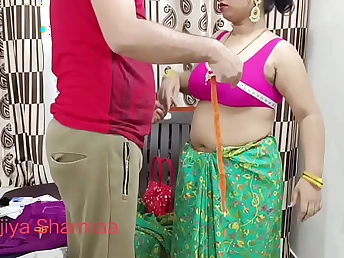 Homemade Hindi Audio with dirty talk & doggystyle edict for Indian Bhabhi's Tailor