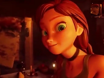 Anna's Secret: Hot Redhead Gets Her Asshole Pounded and Covered surrounding Cum