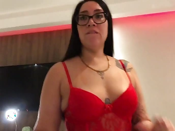 Barbara Fartuda gets wild helter-skelter behind-the-scenes bit roughly Unedited clip