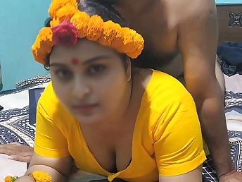 Bangladeshi cooky forth huge interior and ass gets ravaged on our conjugal night