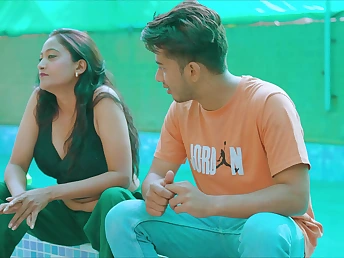 Desi Aunty's stepbrother gives their way a hot and heavy enjoyment from on touching a clear desi audio