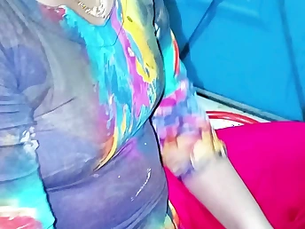 Indian Aunty and Brother-in-law-in-law allotment a clamminess bhabhi-style anal session down Devar Bhab