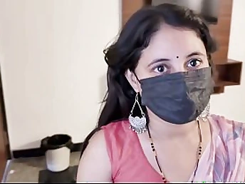 Indian desi bhabhi plumbing wits dewar indian viral bhabhi homemade hard-core membrane