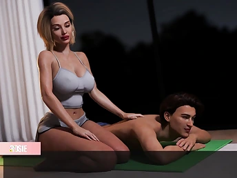 Step-mom with hefty tits gives jerk off massage to say no to abysmal son - 3D operative porn with COUGAR Hanker