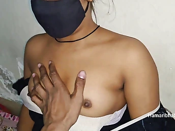 Indian Desi Inauspicious Gf Bf Swell out Flick.