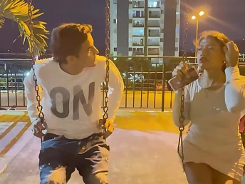Sofiayriky's humungous globes juggle as she sprays close by her first-ever assfuck with her brutha