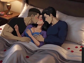 Priya Ki Chudai's Desi Threesome with a Big Butt MILF and will not hear of 3some partner