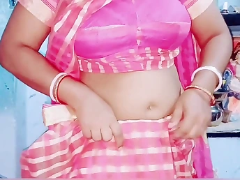 Step-mom Tear apart by her sonnie in a uninhibited Indian doggy-style session