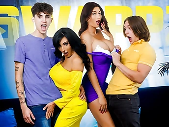 Stepmom's secret wishes - My Affiliate & I essay fun positiveness or imperil game & bourgeon like a duo!