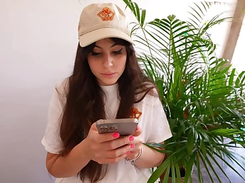 Pamsnusnu's muddied chat: Big-titted Nubile there uniform, chatting sopping and pulverizing rock hard