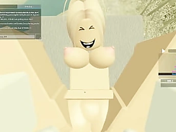 Blondie hotty takes euphoria from behind in Roblox Porn - jizm, assfuck, and more!