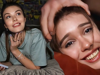 Alice, Queen Alice & Martin Corrosion take turns beyond a huge fuck-stick regarding their dorm