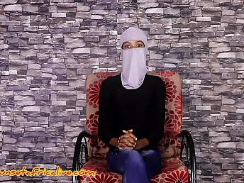 First-timer African wench fro timidness confesses say no to thresholds with the addition of gets naked laid waste by BIG BLACK Load of shit